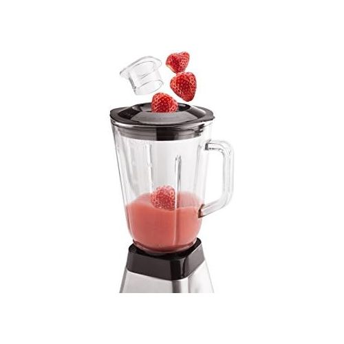  Besuchen Sie den Princess-Store Princess Standmixer (500 Watt) mit 1 Liter Fassungsvermoegen fuer Smoothies und Milchshakes - designvoll aus Edelstahl, 01.212070.01.001