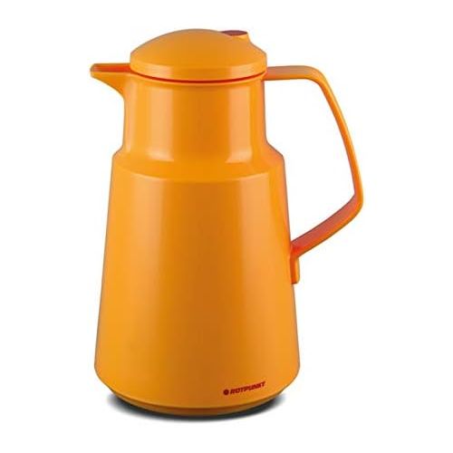  Besuchen Sie den ROTPUNKT-Store ROTPUNKT rubberduck Edition| Orange| Doppelwandige Vakuumisolierung | Zweifunktions-Drehverschluss | BPA Frei- gesundes Trinken | Made in Germany (Rubberduck, 1,0 l)