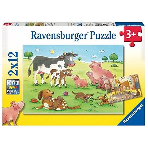  [아마존 핫딜]  [아마존핫딜]Ravensburger 07590 - Glueckliche Tierfamilien