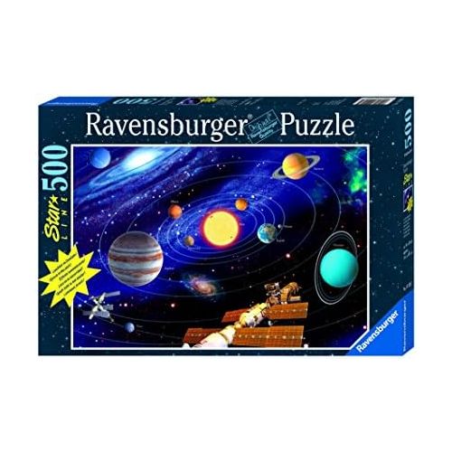  [아마존 핫딜]  [아마존핫딜]Ravensburger - 500 Teile Star Line fluoreszierend - Das Sonnensystem
