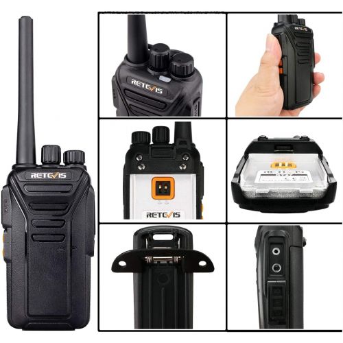  [아마존 핫딜]  [아마존핫딜]Retevis RT27 Funkgerat mit Headset Lizenzfrei PMR Funkgerate Set Walkie Talkie mit USB Ladeschale 16 Kanale VOX Monitor Notanruf mit Tastenkombination Walkie Talkies mit Headset (1