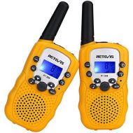 [아마존 핫딜]  [아마존핫딜]Retevis RT388 Walkie Talkies fuer Kinder PMR446 8 Kanale Kinder Funkgerate mit LC-Display Taschenlampe Walki Talki set Kinder Geschenke fuer Kinder Spielzeug fuer Madchen Junge (1 Paa