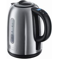 Besuchen Sie den Russell Hobbs-Store Russell Hobbs Digitaler Wasserkocher, Buckingham, 1,7l, 2400W, Temperatureinstellung, LCD-Anzeige 60-100°C in 5 Schritten, Edelstahl, leiser Teekocher, optimierte Ausgusstuelle, 210