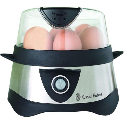  Besuchen Sie den Russell Hobbs-Store Russell Hobbs Eierkocher, 1 bis 7 gekochte oder 3 gedampfte Eier (inkl. Dampfgarer-Einsatz), automatische Abschaltung, Signalton, BPA-frei, inkl. Messbecher, Testsieger, Cook@Home