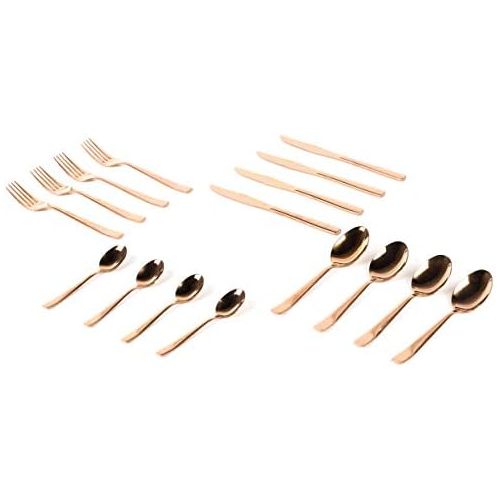  Besuchen Sie den SALTER-Store Salter bw05462Regal Rose Gold 16-teiliges Besteckset