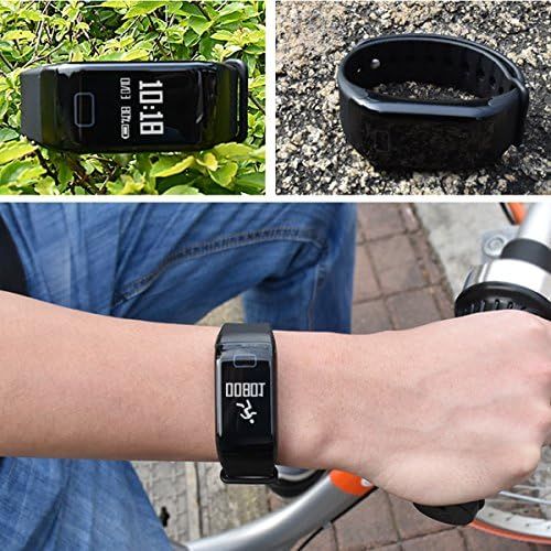  Besuchen Sie den SEITRONIC-Store SEITRONIC Fitness Tracker Herzfrequenz Armband mit Schrittzahler und Pulsuhr in Sportlichem Design TFT Display mit Dockingstadion und Bluetooth 4.1