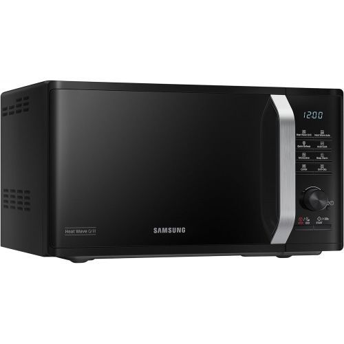 삼성 Besuchen Sie den Samsung-Store Samsung MG23K3575ck Mikrowelle mit Grill Arbeitsplatte 23L 800W schwarz Mikrowellenherd