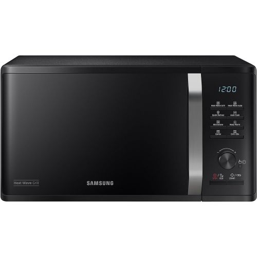 삼성 Besuchen Sie den Samsung-Store Samsung MG23K3575ck Mikrowelle mit Grill Arbeitsplatte 23L 800W schwarz Mikrowellenherd