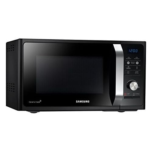 삼성 Besuchen Sie den Samsung-Store Samsung MG23F302TAK Mikrowelle 800W, Grill 1100W, Fassungsvermoegen 23L, Farbe Schwarz