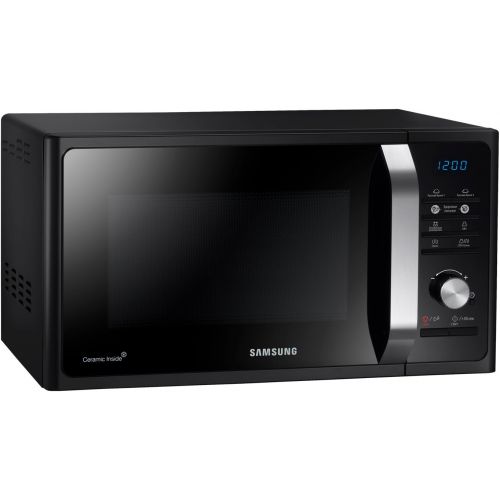 삼성 Besuchen Sie den Samsung-Store Samsung MG23F302TAK Mikrowelle 800W, Grill 1100W, Fassungsvermoegen 23L, Farbe Schwarz