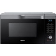 Samsung Mc28M6055Cs/EcMikrowellenherd mit Grill, 28l, innen aus Keramik, EasyView-Fenster und Backofen -Funktion bis 200°C, 2100W, Grau