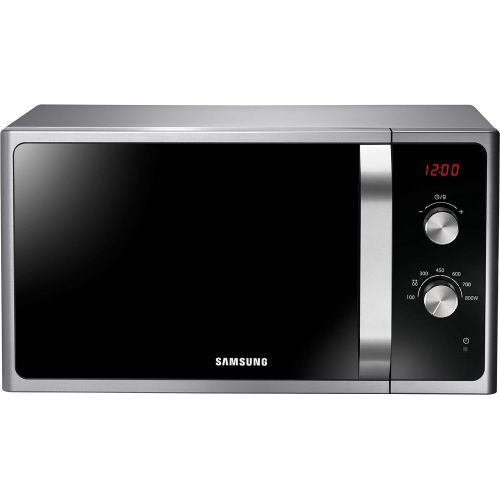 삼성 Samsung MWF300G MS2AF300EES/EG Mikrowelle / 800 W / 23 L Garraum / 48,9 Breite / 6 Leistungsstufen / Auftauautomatik / silber / E-Commerce Verpackung