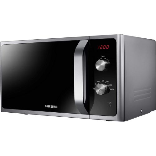 삼성 Samsung MWF300G MS2AF300EES/EG Mikrowelle / 800 W / 23 L Garraum / 48,9 Breite / 6 Leistungsstufen / Auftauautomatik / silber / E-Commerce Verpackung