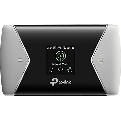  [아마존 핫딜]  [아마존핫딜]TP-Link M7450 mobiler WLAN Router (4G/LTE bis zu 300Mbit/s Download/ 50Mbit/s Upload, Hotspot, Cat6, 3000mAh Akku, LCD Display, kompatibel mit allen europaischen SIM Karten) schwar