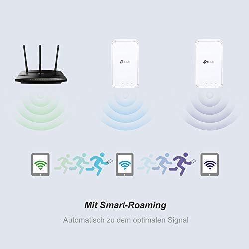  [아마존 핫딜] [아마존핫딜]TP-Link RE300 Mesh Dualband WLAN Repeater (867Mbit/s 5GHz, 300Mbit/s 2,4GHz Dual WLAN AC+N, WLAN Verstarker, App Steuerung, kompatibel zu allen WLAN Geraten) weiss