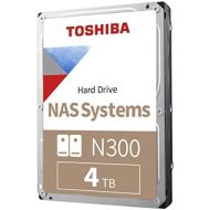 [아마존 핫딜] [아마존핫딜]Toshiba N300 NAS-Festplatte (8,9 cm (3,5 Zoll), SATA, 6 Gbit/s, 7200 U/min, 128 MB) 4TB