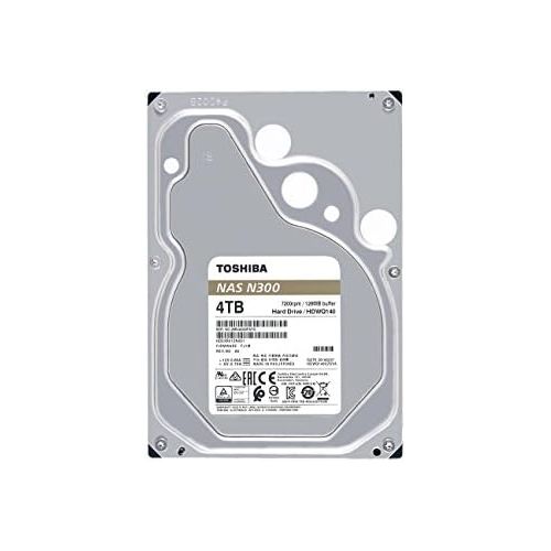  [아마존 핫딜] [아마존핫딜]Toshiba N300 NAS-Festplatte (8,9 cm (3,5 Zoll), SATA, 6 Gbit/s, 7200 U/min, 128 MB) 4TB