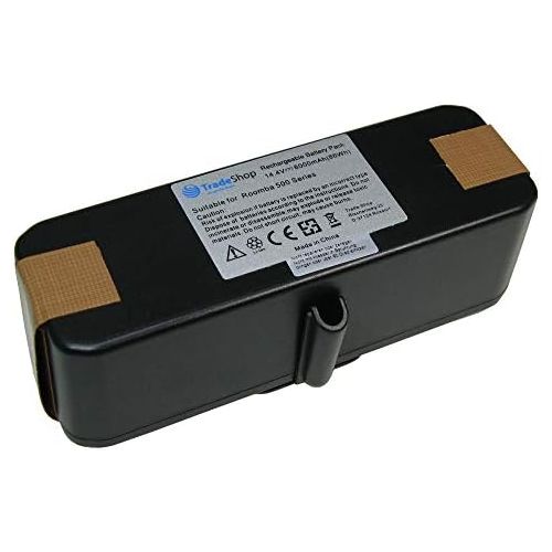  Besuchen Sie den Trade-Shop-Store Trade-Shop Premium Li-Ion Akku 14,4V 6000mAh fuer iRobot Roomba 800 866 870 871 872 876 880 882 882E 886 900 960 966 980