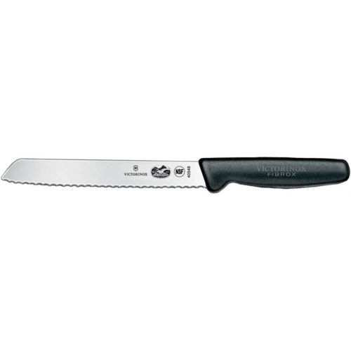  Besuchen Sie den Victorinox-Store Victorinox Brotmesser, 21cm, mit Wellenschliff Klinge, Edelstahl, rostfrei, spuelmaschinengeeignet