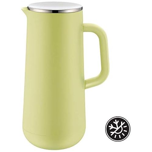 더블유엠에프 Besuchen Sie den WMF-Store WMF Impulse Thermoskanne 1l, Isolierkanne fuer Kaffee oder Tee, Drehverschluss, halt Getranke 24h kalt & warm, lime gruen