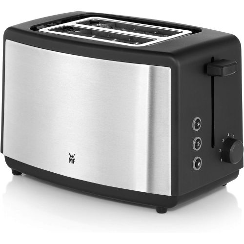 더블유엠에프 Besuchen Sie den WMF-Store WMF Bueno Edition Toaster Edelstahl, Doppelschlitz- Toaster mit Broetchenaufsatz, 7 Braunungsstufen, 800 W, edelstahl matt