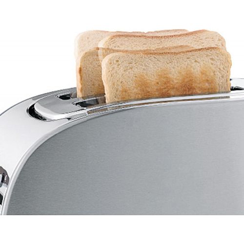 더블유엠에프 Besuchen Sie den WMF-Store WMF Stelio Toaster Edelstahl, Doppelschlitz-Toaster mit Broetchenaufsatz, 980 W, 7 Braunungsstufen, Bagel-Funktion, UEberhitzungsschutz, edelstahl matt