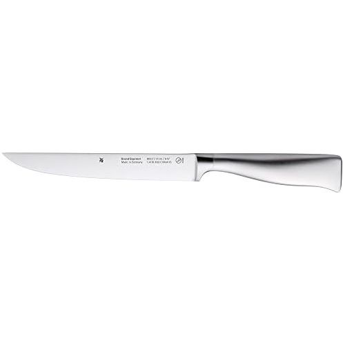 더블유엠에프 Besuchen Sie den WMF-Store WMF Grand Gourmet Messerblock mit Messerset 8teilig, Spezialklingenstahl, 5 Messer geschmiedet, Schere, Wetzstahl, Eichenholz, Performance Cut