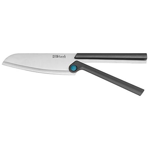 더블유엠에프 Besuchen Sie den WMF-Store WMF Hello FUNctionals Kuechenmesser 26 cm, Spezialklingenstahl, Wendegriff als Klingenschutz, platzsparend, Klinge 13 cm