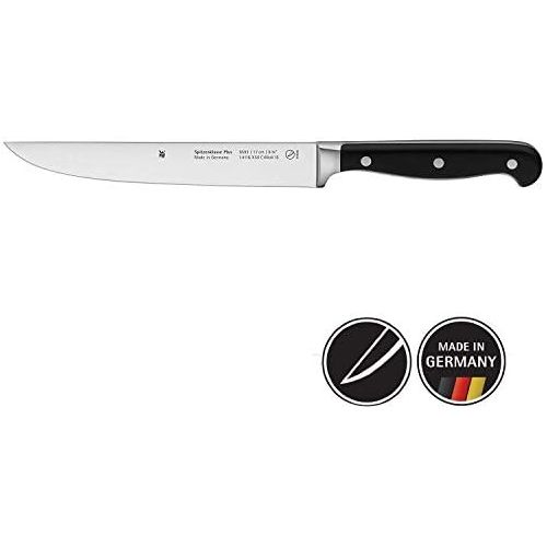 더블유엠에프 Besuchen Sie den WMF-Store WMF Spitzenklasse Plus Filiermesser 27 cm Spezialklingenstahl, Messer geschmiedet, Performance Cut, Kunststoff-Griff vernietet, Klinge 17 cm