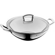 [아마존베스트]WMF Wok mit Glasdeckel 36 cm, Cromargan Edelstahl, induktionsgeeignet, spuelmaschinengeeignet