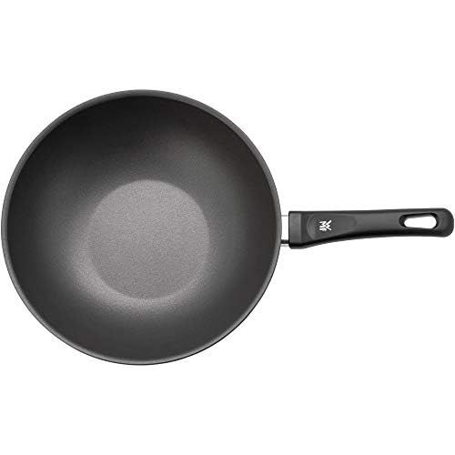 더블유엠에프 WMF Party Wok -Pfanne 28 cm, hoher Rand, Aluguss beschichtet, Kunststoffgriff, PFOA frei