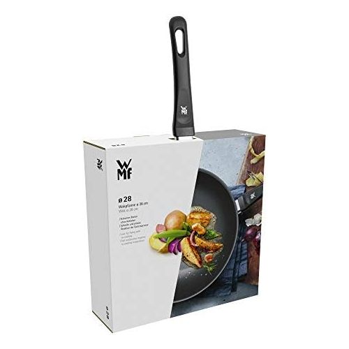 더블유엠에프 WMF Party Wok -Pfanne 28 cm, hoher Rand, Aluguss beschichtet, Kunststoffgriff, PFOA frei