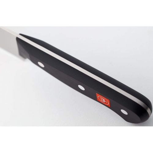  Besuchen Sie den WUESTHOF-Store Wuesthof Schinkenmesser, Gourmet (4114-7/16), 16 cm Klingenlange, Edelstahl, rostfrei, fuer Spuelmaschine, Fleischmesser extrem scharf