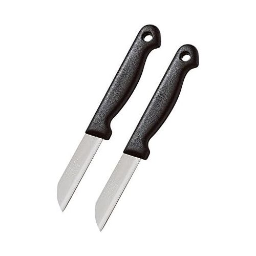  Besuchen Sie den Westmark-Store Westmark Kuechenmesser-Set, 2-tlg., Gerade Klingen, Gesamtlange je 15,6 cm, Rostfreier Edelstahl/Kunststoff, Techno, Silber/Schwarz, 13512280