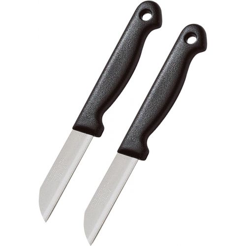  Besuchen Sie den Westmark-Store Westmark Kuechenmesser-Set, 2-tlg., Gerade Klingen, Gesamtlange je 15,6 cm, Rostfreier Edelstahl/Kunststoff, Techno, Silber/Schwarz, 13512280