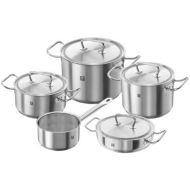 Besuchen Sie den Zwilling-Store ZwillingTwin Classic, wiederaufladbarer Kochgeschirr Set 5pz, in Edelstahl 18/10satiniert