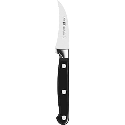  Besuchen Sie den Zwilling-Store Zwilling 31020-051 Professional S Schalmesser, Rostfreier Spezialstahl, Sonderschmelze, genietet, Vollerl, 70 mm, Kunststoff-Schalen, schwarz