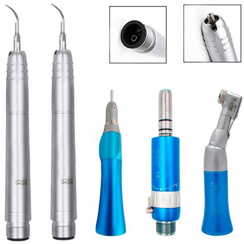  BesyTools 2PCS Pneumatic Scaler Teeth Whitening Tools, with 1PC Low Speed EX 203C Set 2Holes