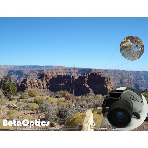  BetaOptics 144X Military Zoom Binoculars , black