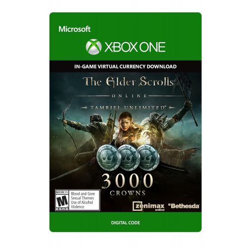  [아마존베스트]Bethesda The Elder Scrolls Online Tamriel Unlimited Edition 3000 Crowns - Xbox One Digital Code