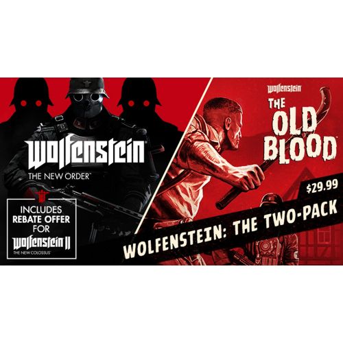  Bethesda Softworks Wolfenstein: The Two Pack, Bethesda, Xbox One, 093155172128