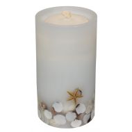 Bethlehem Lighting GKI AQUAFLAME White Seashell Flameless Candle/Fountain