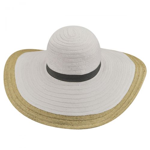  Betmar Lora Braided Floppy Wide Brim Hat