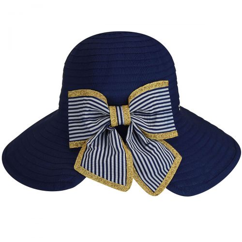  Betmar Malta Ribbon Wide Brim Hat