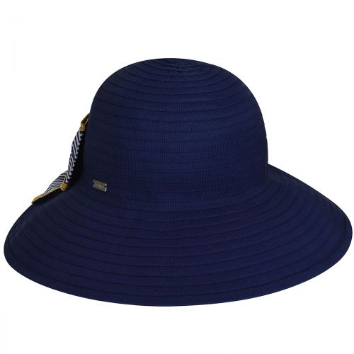  Betmar Malta Ribbon Wide Brim Hat