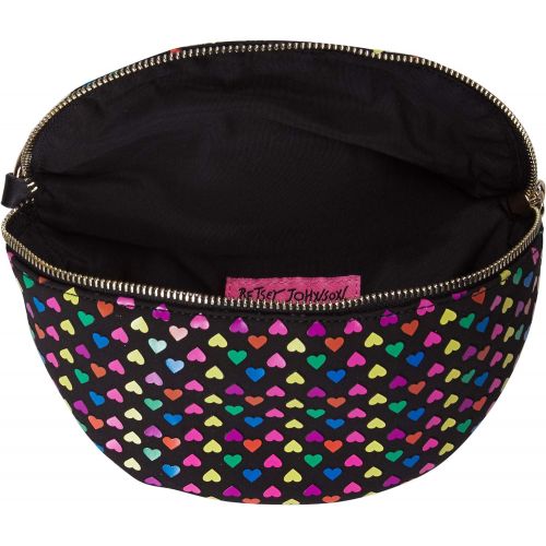  Betsey Johnson Heart on My Sleeve Fannypack