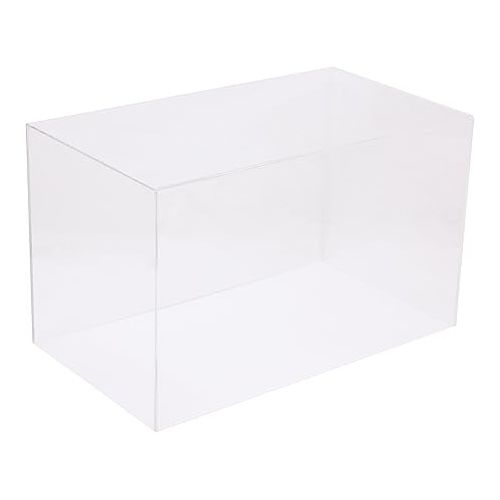  Clear Acrylic Baseball Catchers Glove Display Case with Silver Risers (A011/V16)