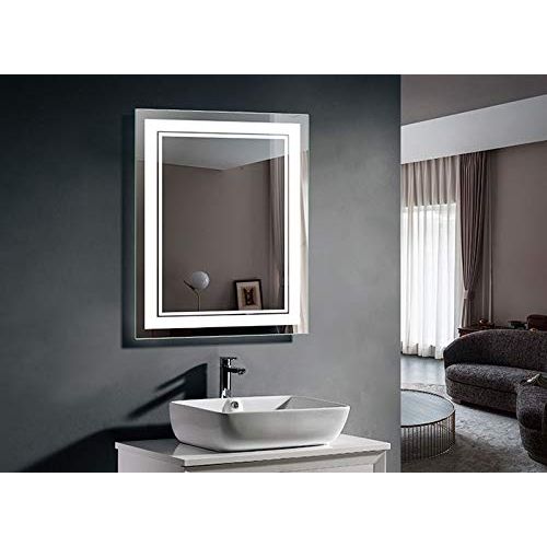  Better Home Better Life BHBL 24 x 32 in Vertical LED Bathroom Mirror with Anti-Fog Function (DK-C-CK160-W)