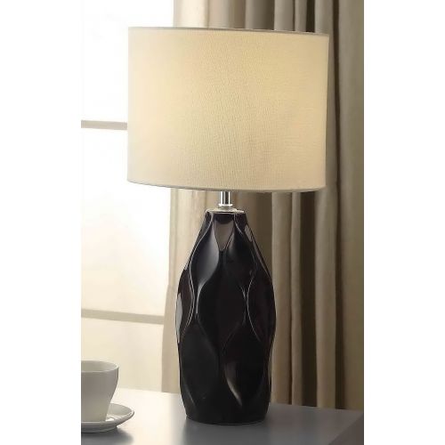  Better Homes & Gardens Better Homes and Gardens Blue Faceted Ceramic Table Lamp Base