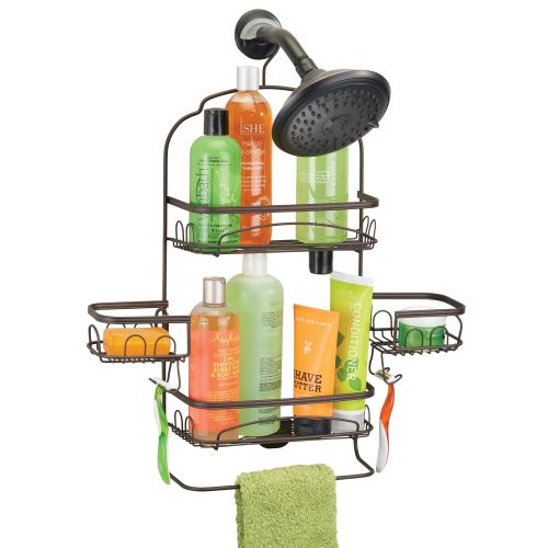  Better Homes & Gardens Bryn Swivel Shower Caddy, Bronze